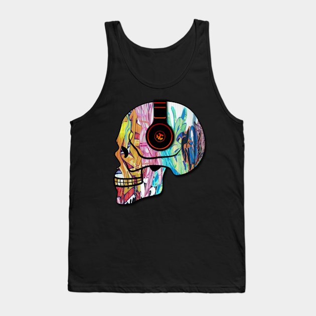 Hip Hop Skull [Solo] (The Twoot Channel) Tank Top by Twooten11tw